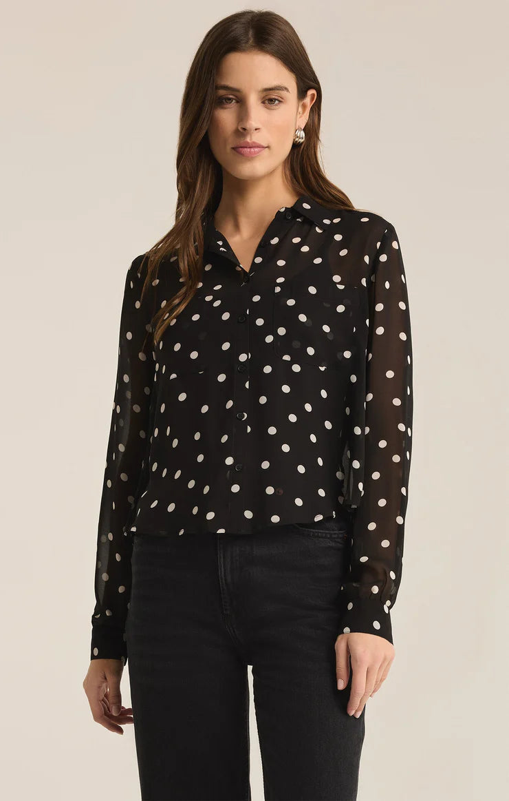 Viveinne Polka Dot Top