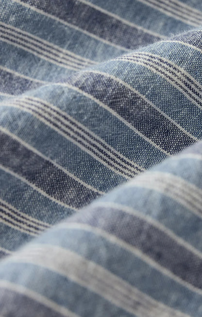 Indigo Striped Pant