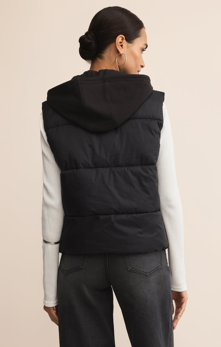 Black Puffer Vest