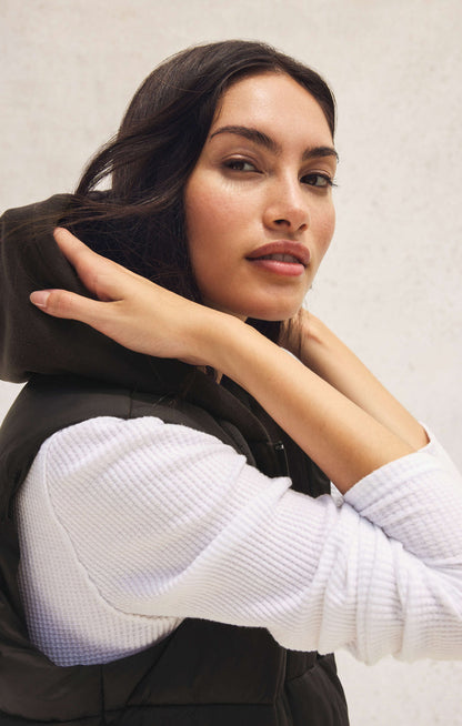 Black Puffer Vest