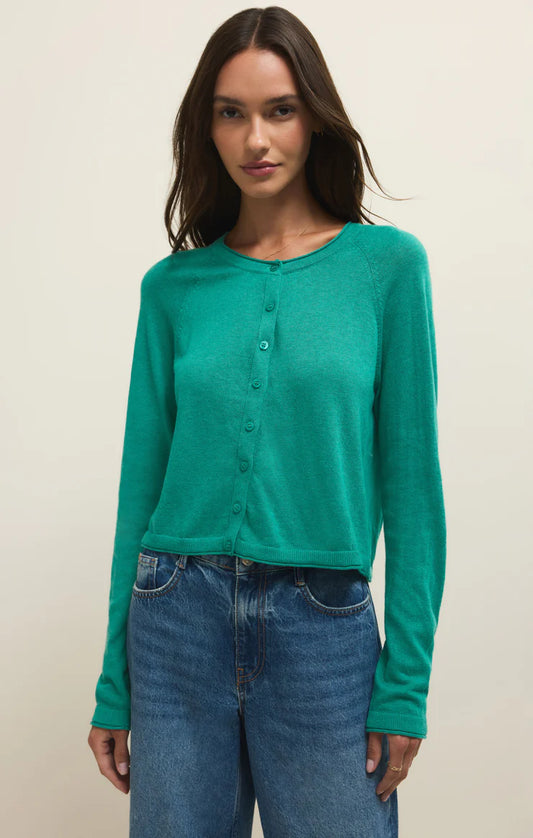 Green Perfect Layer Cardigan