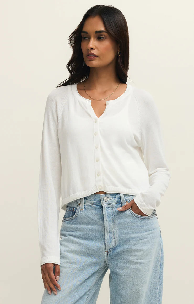 White Perfect Layer Cardigan