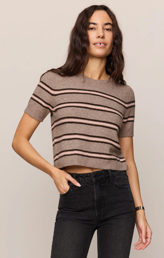 Heather Ash Gatewood Stripe Sweater