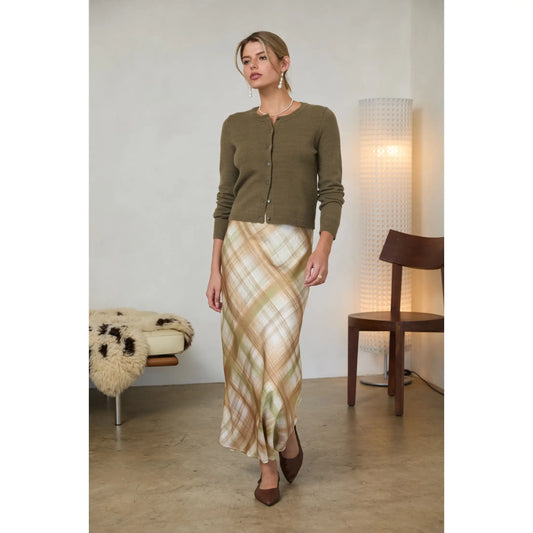 Olive Cardigan