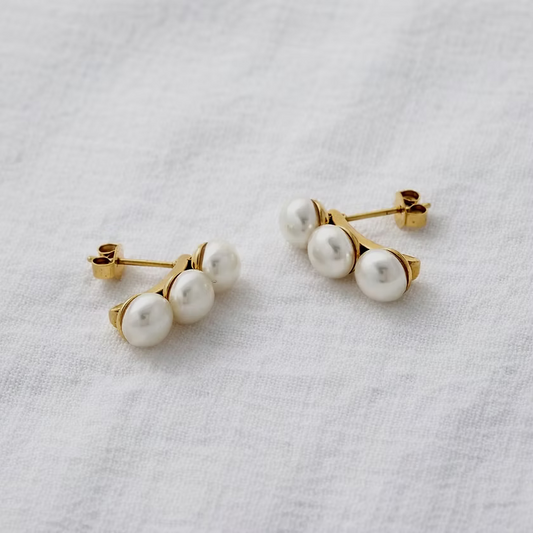 Addie Pearl Climber Earring