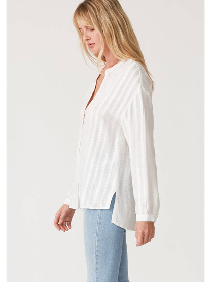 White Button Down Blouse