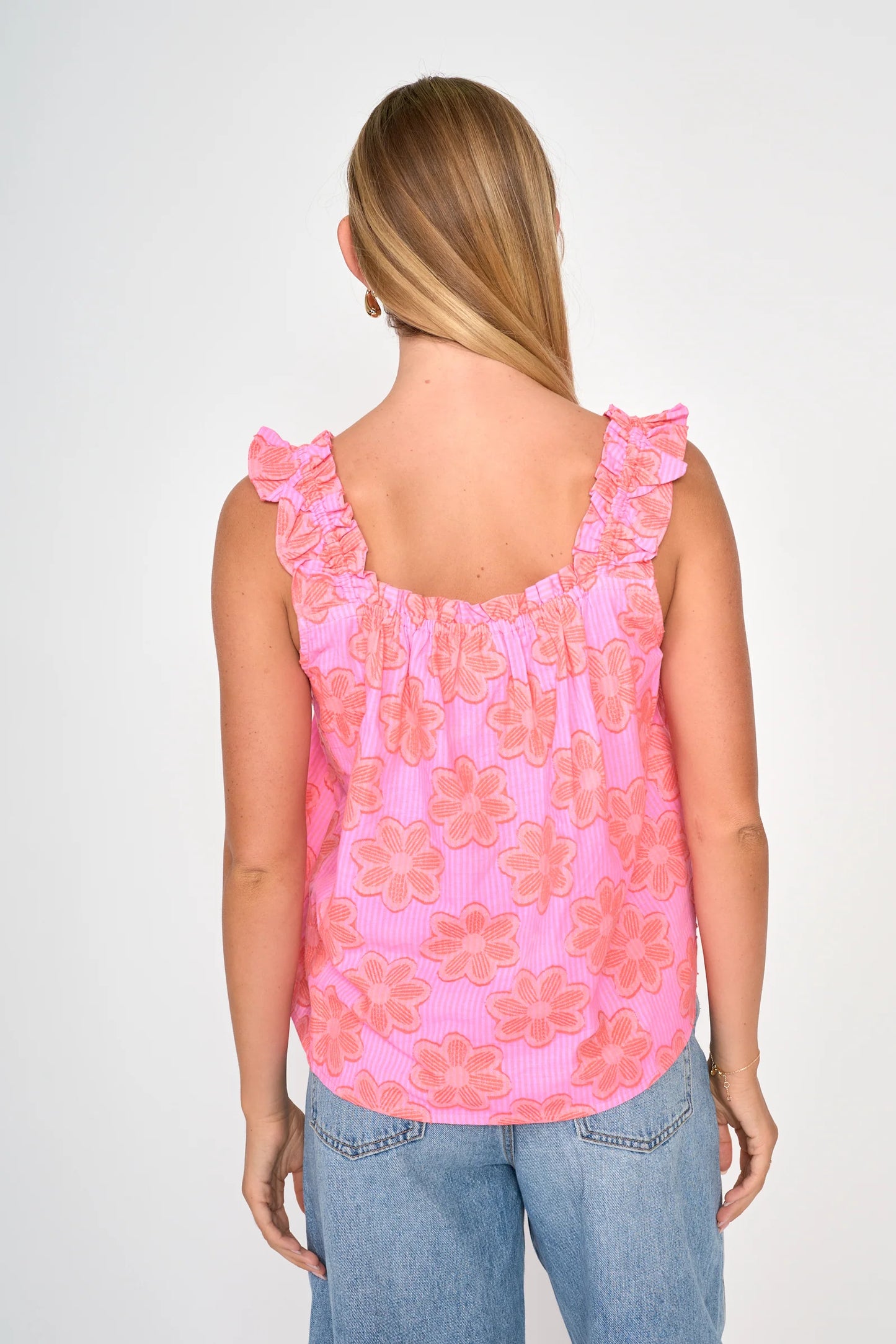 Alexi Top - Pink Floral