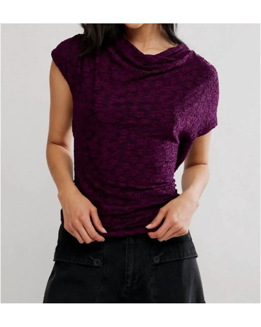 Plum Aura Top