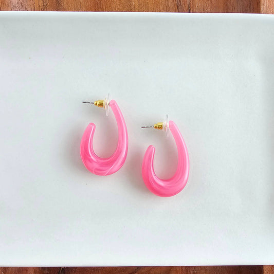 Berry Pink Hoops