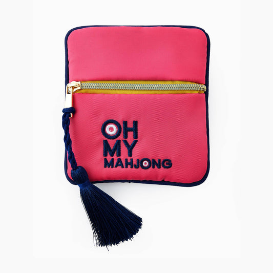 Pink Coin & Dice Bag