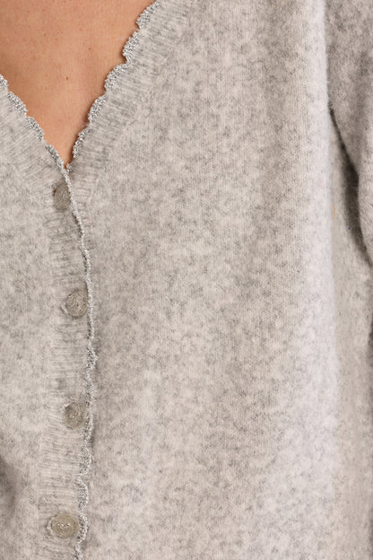 LADIES KNITTED CARDIGAN