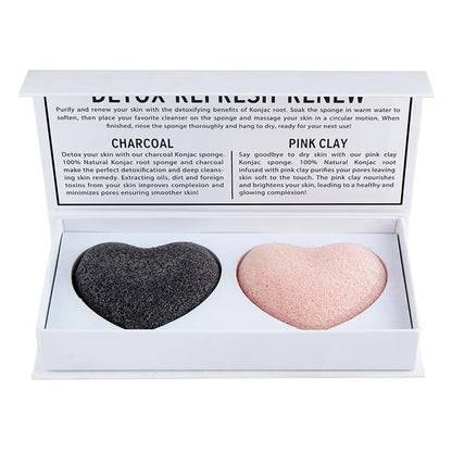 Heart Konjac Sponge - Self Love