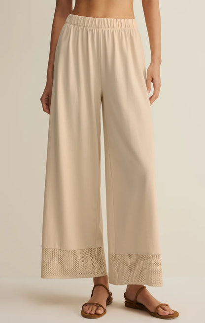 Banyan Crochet Pant - Island Coconut