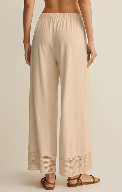 Banyan Crochet Pant - Island Coconut