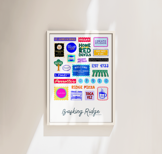 Basking Ridge, NJ Framed Art