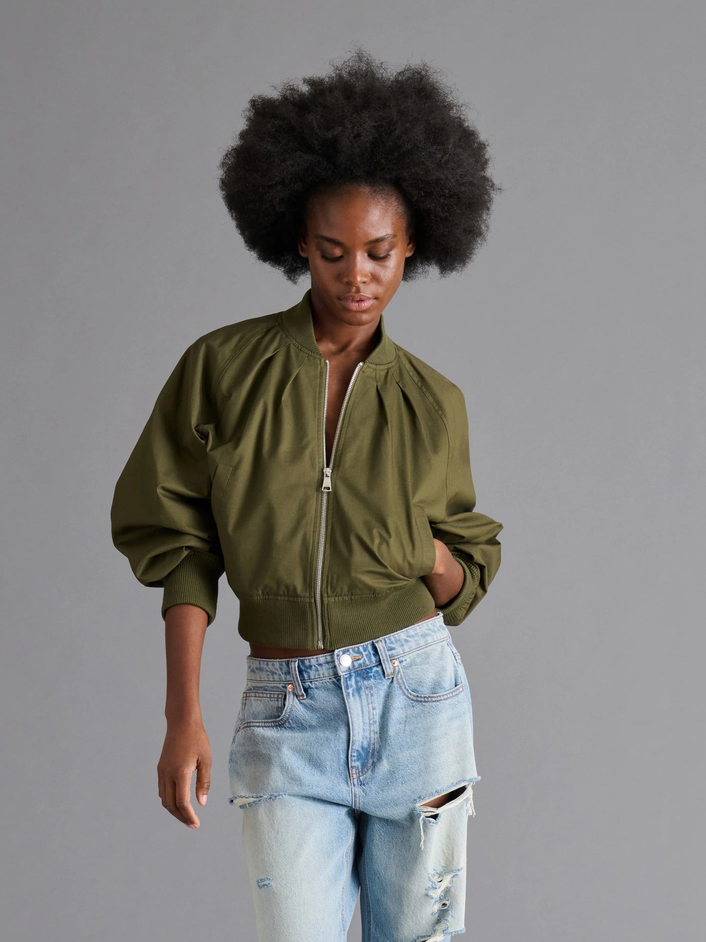 Dark Olive Bray Jacket