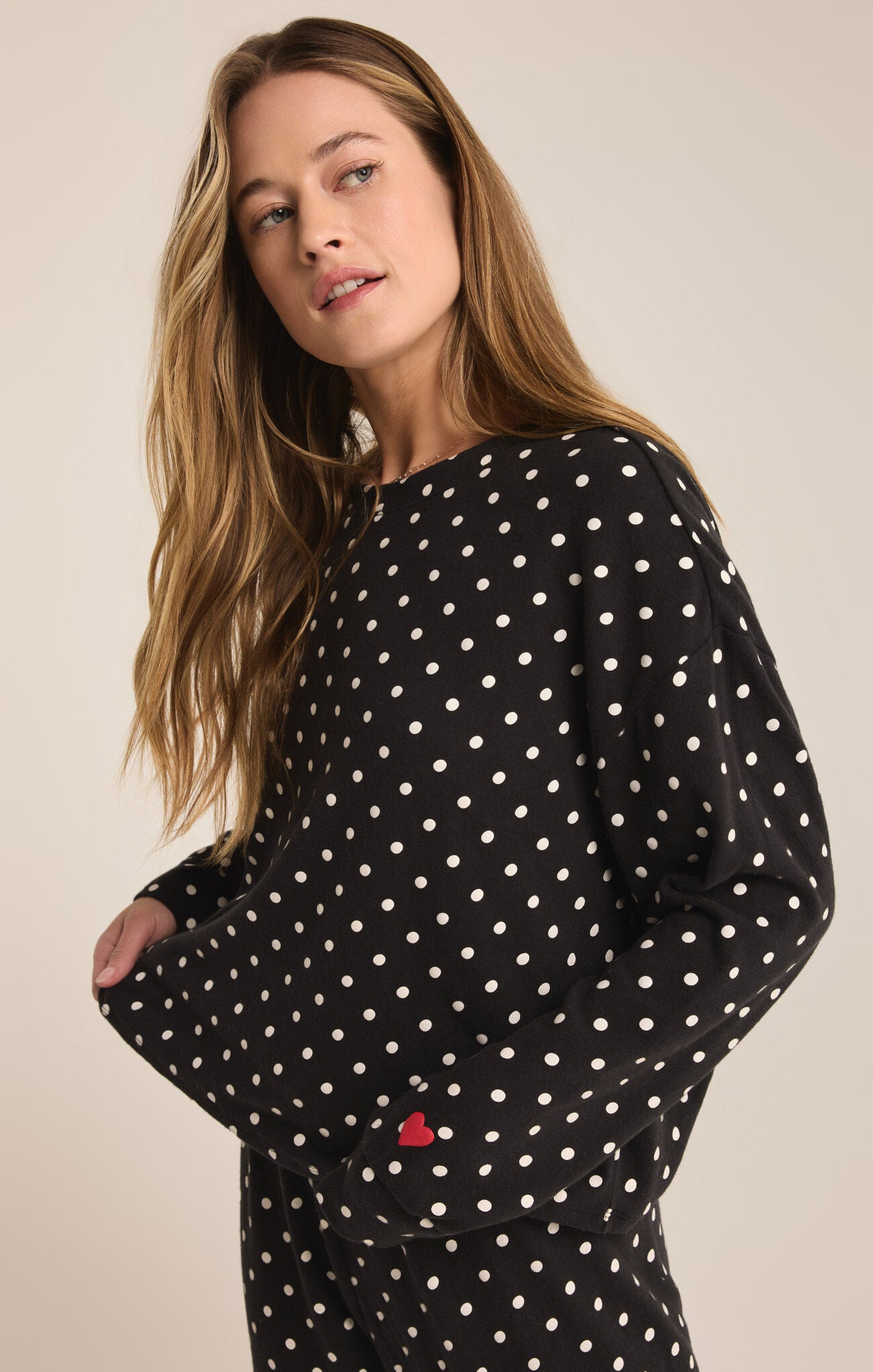 Polka Dot Life Lounge Shirt