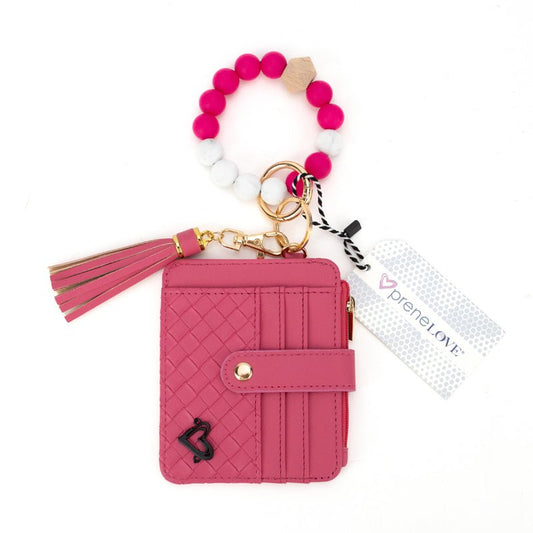 Hot Pink Calgary Bracelet Card Case
