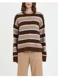 Dune Stripe Crewneck Sweater