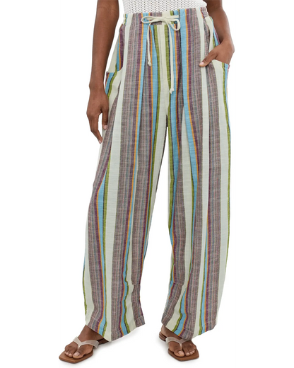 Chambers Laid Back Ivory Stripe Pant