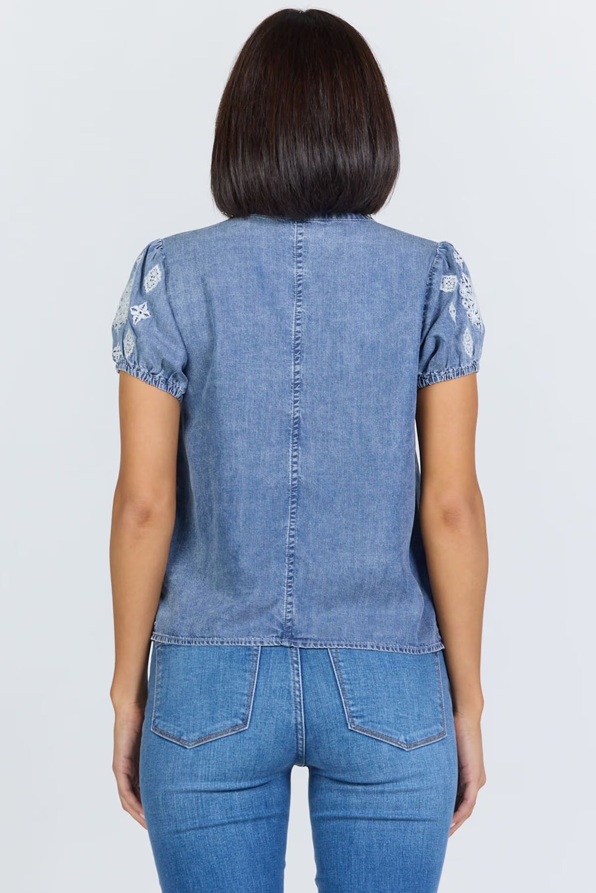 Chaya Top - Blue Steel