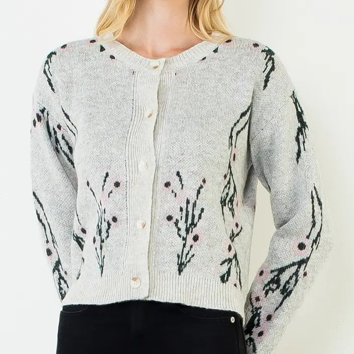 Cherry Blossom Cardigan