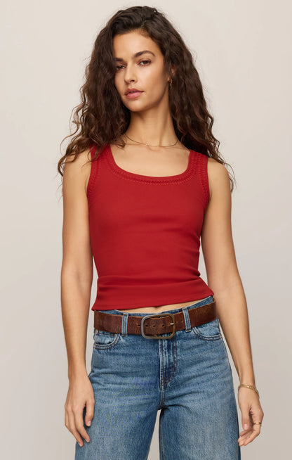 Chili Pepper Whipstitch Tank
