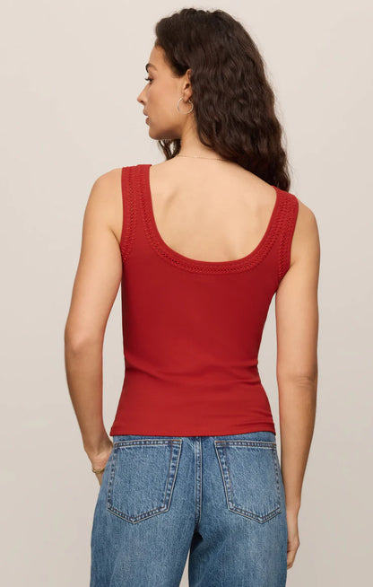 Chili Pepper Whipstitch Tank