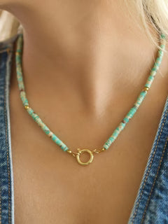 Turquoise Color Me Happy Necklace