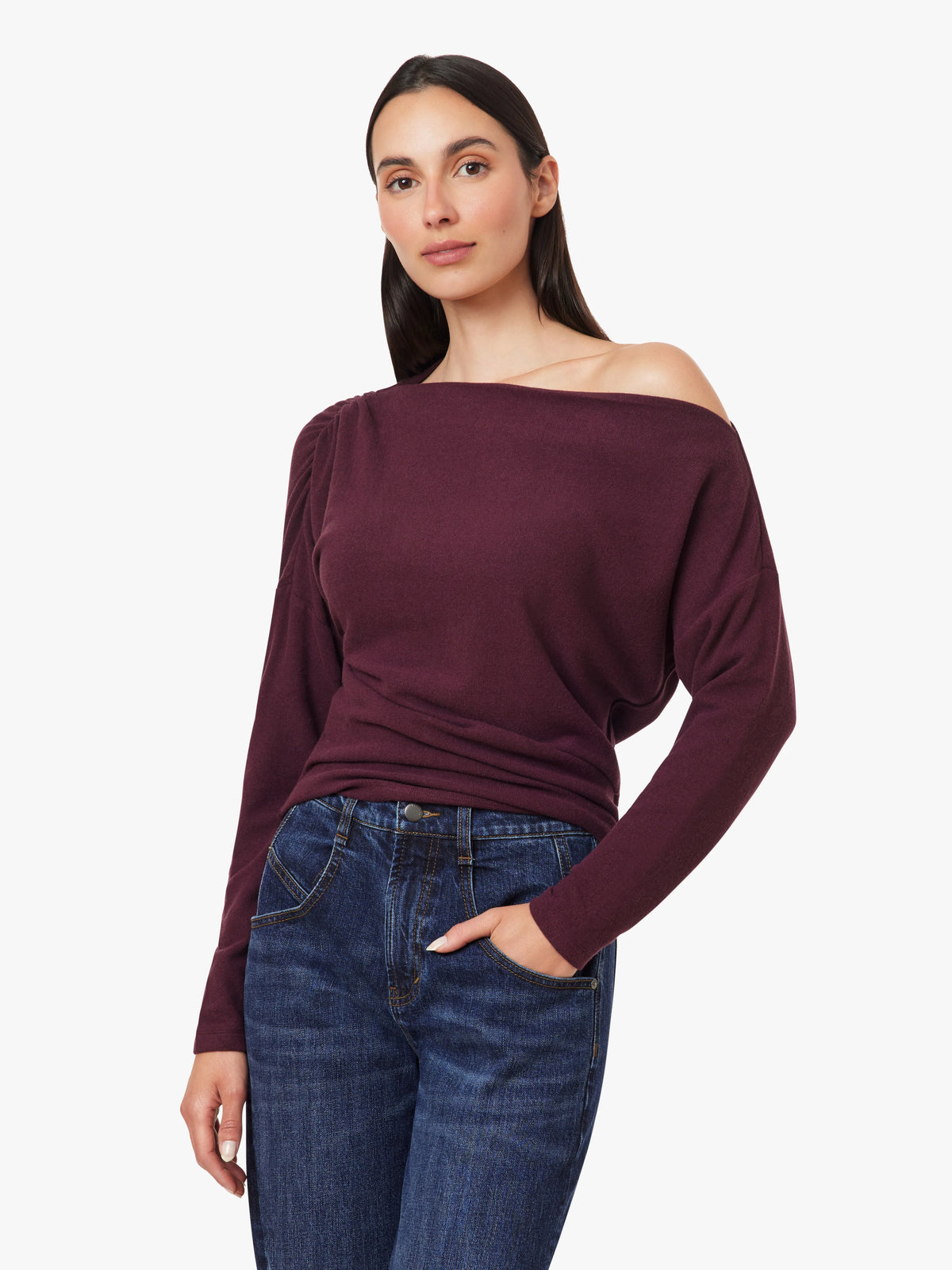 Wine Colby Top