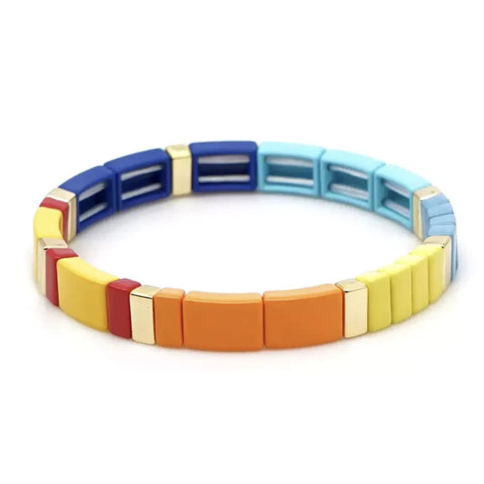 Color Pop Tile Bracelet