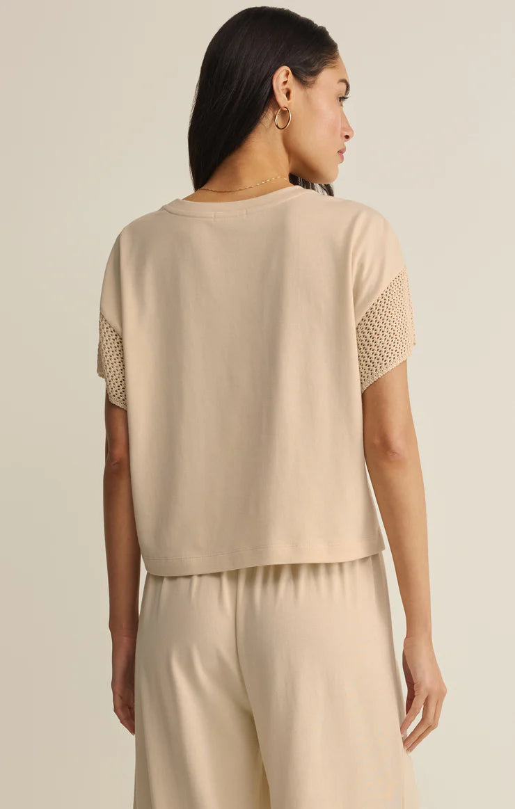 Banyan Crochet Top- Island Coconut
