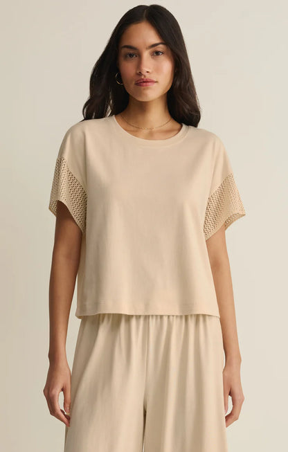 Banyan Crochet Top- Island Coconut