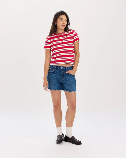 Crossroads Mid Rise Loose Short - Currents