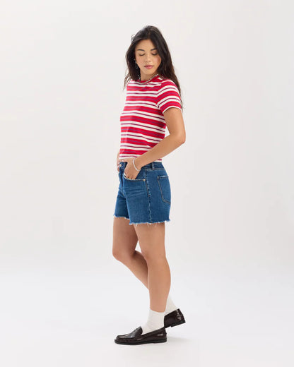 Crossroads Mid Rise Loose Short - Currents