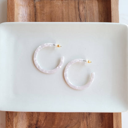 Pearl Hoops