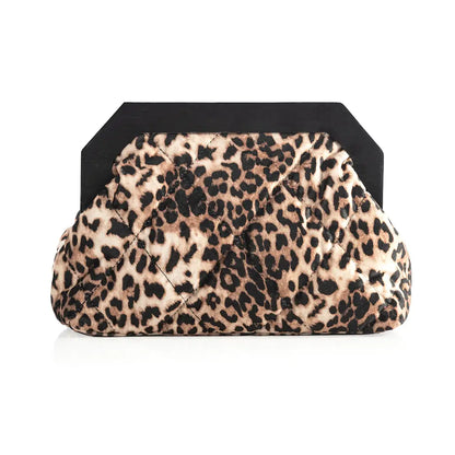 Bailey Leopard Clutch