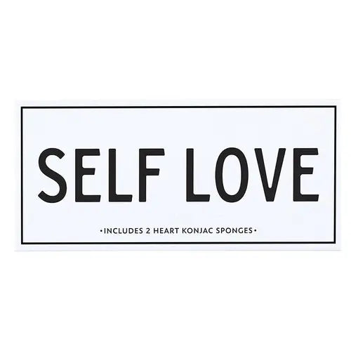 Heart Konjac Sponge - Self Love