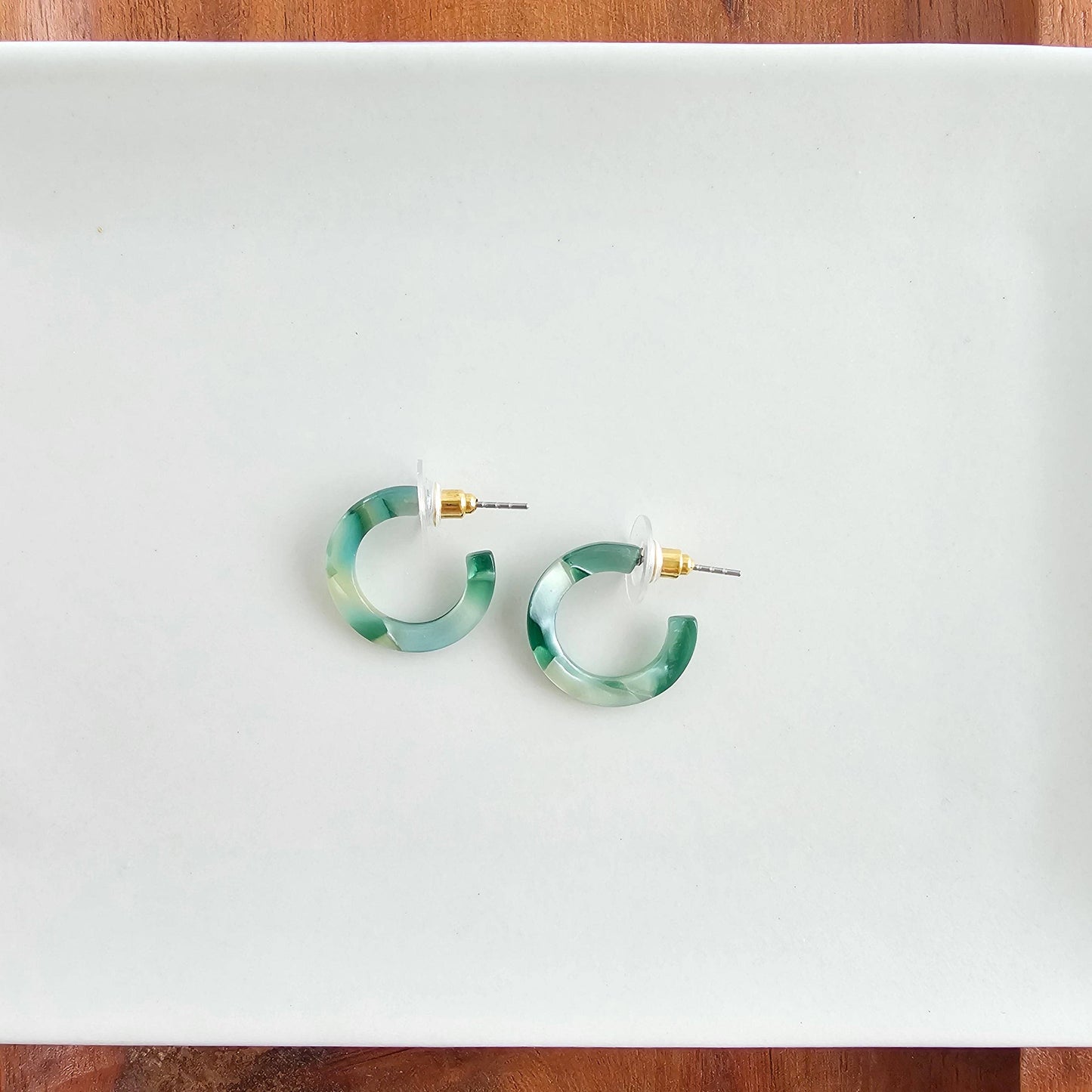 Palm Green Hoops