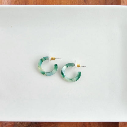 Palm Green Hoops