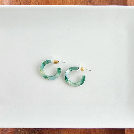 Palm Green Hoops