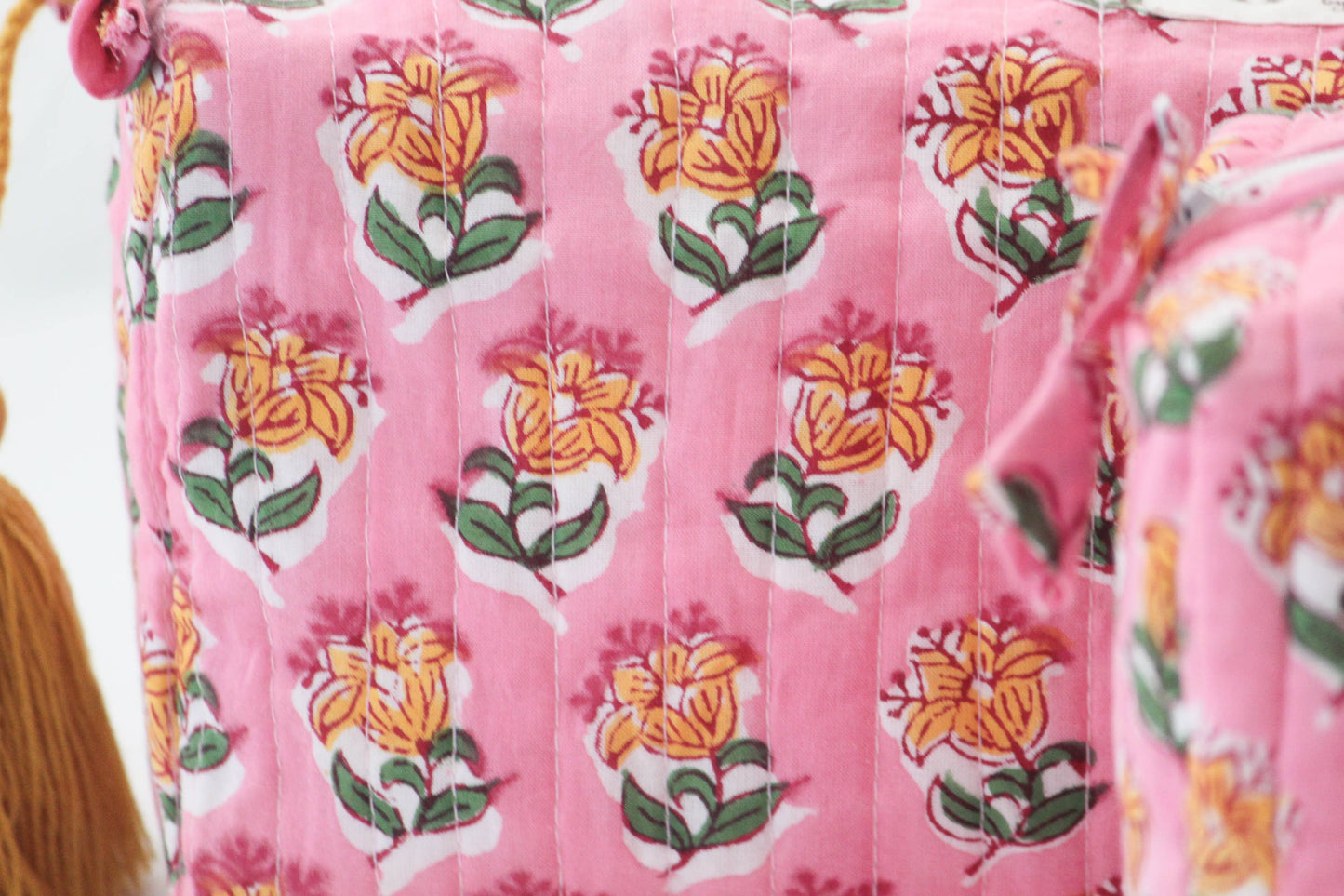 Set of 3 Bubblegum Print Travel Bag