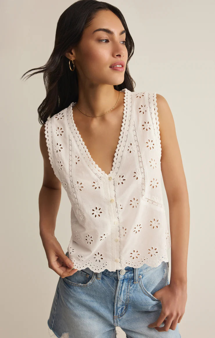 Darcy Top - White