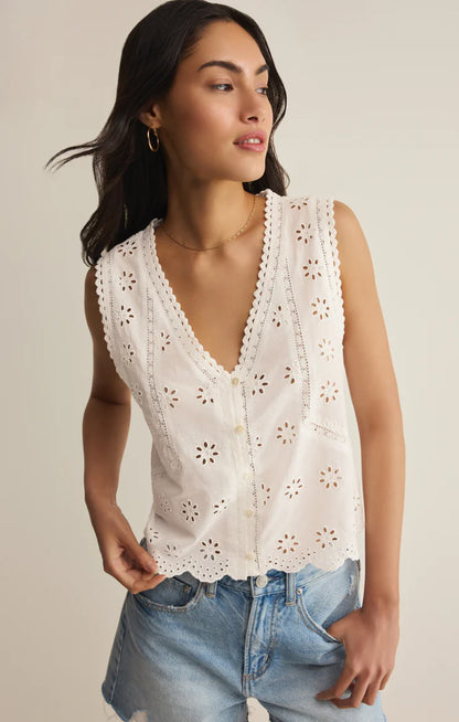 Darcy Top - White