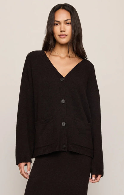 Dark Roast Cozy Moment Cardigan