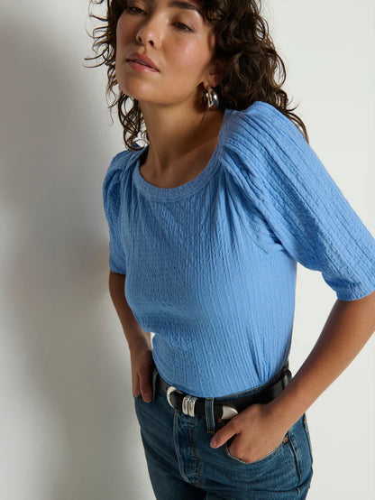 Deana Envelope Shirt - Cornflower