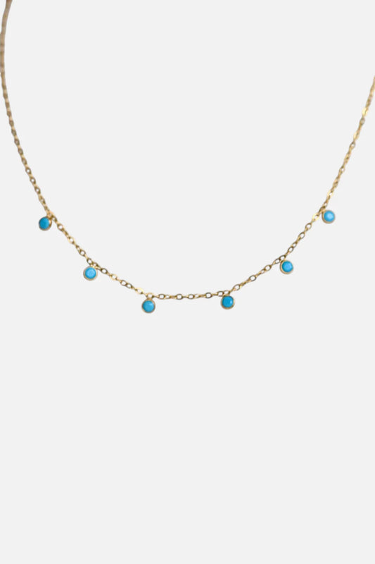 Turquoise Desert Sun Necklace