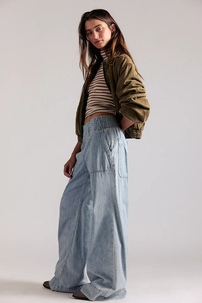 Breezy Pull On Pants - Dusk