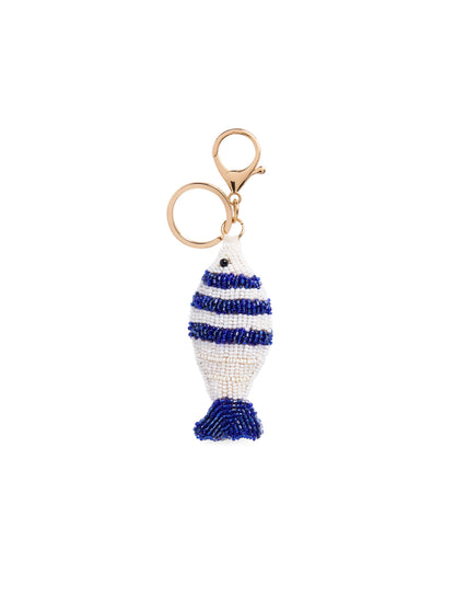 Beaded Fish Bag/Key Charm