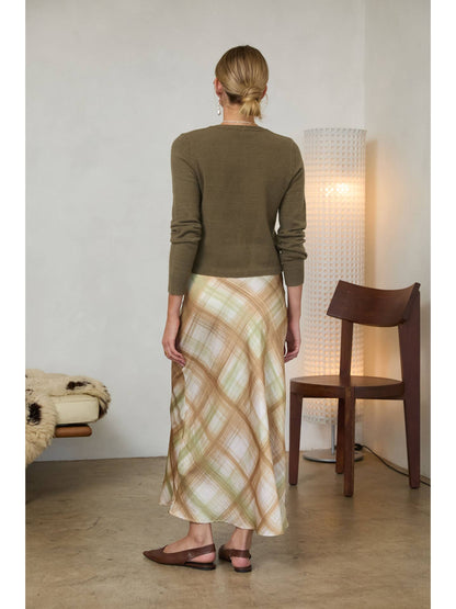 Olive Cardigan